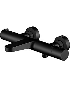 Steinberg Thermostat de bain série 340 3403100S en saillie, 2000 /2&quot;, avec inverseur, saillie 194mm, noir mat