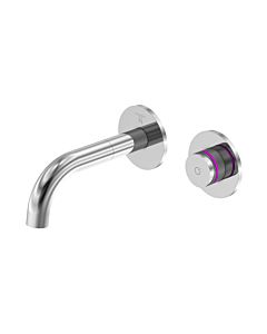 Steinberg iFlow wall-mounted basin mixer 3901810 projection 169mm, fully electronic temperature control, chrome