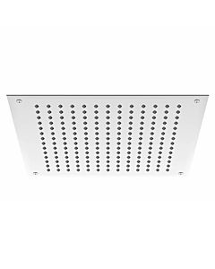 Steinberg Serie 390 Rain Rain Rain Panel 3906512 550x550mm, recessed ceiling, polished stainless steel