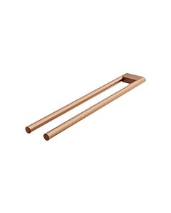 Steinberg Serie 480 Handtuchhalter 4802550 BC 450mm, 2-armig, Wandmodell, Edelstahl, brushed copper