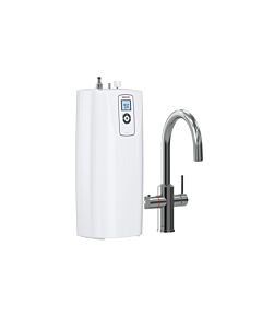STIEBEL ELTRON nouveau système d&#39;eau bouillante HOT 2,6 N Premium + 3in1 c 206270 chromé , eau chaude (95 °C) en une seconde, équipé d&#39;un dispositif d&#39;eau chaude et d&#39;un robinet spécial pour le Cuisine , testé TÜV