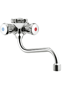 Stiebel Eltron Waschtisch-Zweigriff-Armatur MAW drucklos, für Durchlauferhitzer DNM 185474