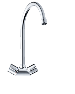 Stiebel Eltron deux poignées 232604 projection 200 mm, Flex - Schläuche , chromé