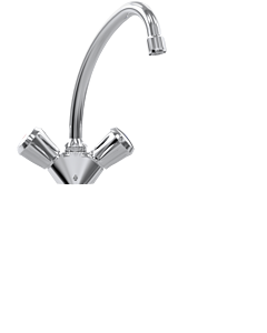 Stiebel Eltron Waschtisch Armatur MAZ 185475 drucklos, für Durchlauferhitzer DNM Übertisch