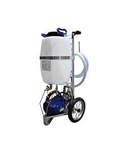 Sunex Filling Station Flushing Station for Solar and Heating Systems 40000030 Complete Set, 25 Liters, Mobile