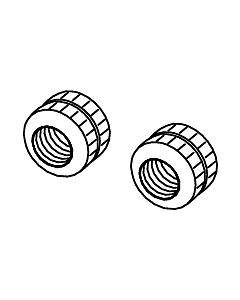 TECE TECEone knurled nut 9820357 for concealed fastening