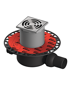 TECEdrainpoint S 120 Ablaufset 3601200 100x100mm, DN50, Norm, Universalflansch