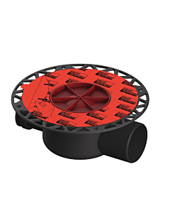 TECEdrainpoint S Ablauf DN70 waagrecht 3603500 mit Seal System Universalflansch