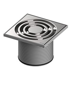 TECEdrainpoint S Rostrahmen 3660003 142x142mm, Kunststoff, mit Designrost