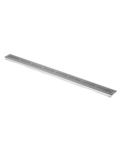 TECE Designrost 600851 TECEdrainline quadratum gerade, 80 cm, Edelstahl gebürstet