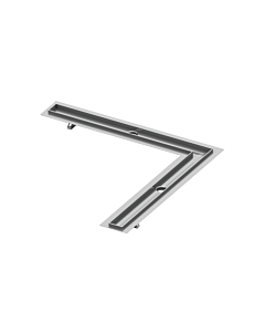 TECE Winkelrinne TECEdrainline 611200 120 x 120 cm, mit Dichtmanschette