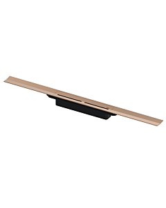 TECE drainprofile Duschrinne 670903 900 mm, Brushed Red Gold / Rotgold gebürstet, Breite 55mm, PVD