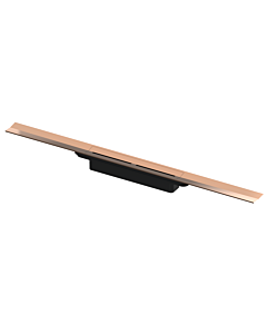 TECE drainprofile Duschrinne 670813 800 mm, Polished Red Gold / Rotgold glänzend, Breite 55mm, PVD