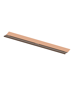 TECE profile cover 675015 Polished Red gold / red gold glossy, with PVD, for shower channel
