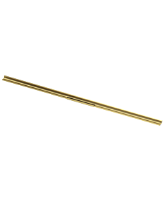 TECE TECEdrainway shower channel 691630 1600 mm, brushed brass, with colored surface