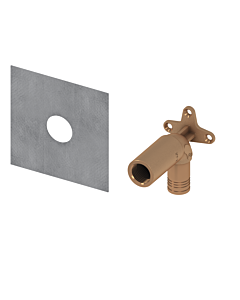 TECE TECEprofil system wall panel 9021022 TECElogo 20 mm x Rp 2000 / 2 gunmetal, long version