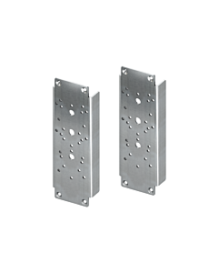 TECE TECEprofil Stahlplattenset 9042018 für Stützklappgriffe, Erlau