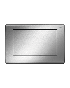 TECEplanus actuator plate 9240310 brushed stainless steel, for single flush