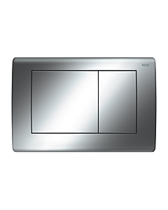 TECEplanus actuator plate 9240321 shiny chrome, for dual-engine technology