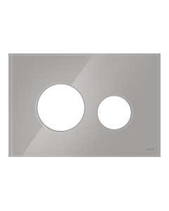 TECE TECEloop WC-Blende 9240616 Glas titan, für WC-Betätigungsplatte