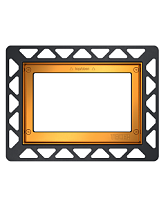 TECE cadre de montage WC 9240648 plaqué or, pour montage encastré