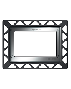 Tece WC Einbaurahmen 9240649 für flächenbündige Montage, chrom