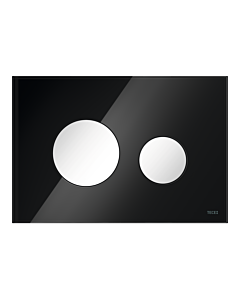 TECELoop Betätigungsplatte 9240654 Glas schwarz, Tasten weiß