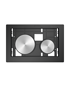 TECEloop Betätigungseinheit 9240669 für Betätigungsplatte, Tasten Edelstahl gebürstet