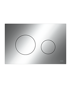 TECEloop WC-Betätigungsplatte 9240921 Chrom glänzend, Kunststoff, für 2-Mengentechnik