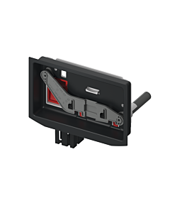 TECE Einwurfschacht 9240952 schwarz, Einbau vorne, für Reinigungstabs