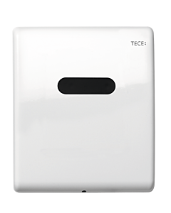 TECEplanus Urinal Betätigungsplatte 9242356 weiss glänzend, Elektronik, 6 V-Batterie