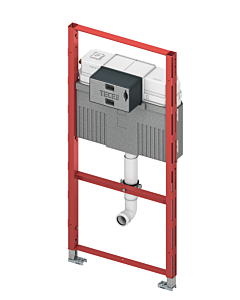 TECE TECEprofil WC 9300388 hauteur 1120 mm, avec réservoir, commande frontale / supérieure
