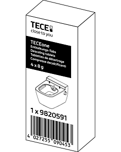 TECE Entkalkungstabs 9820591 Set, 4 Stück, für TECEone mit Duschfunktion