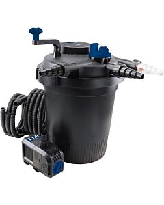 T.I.P. Teichdruckfilter-Set - Für 15.000 l Teich, UV-C 13 W,  Rückspülfunktion, TFP 15000 UV 13, 30299