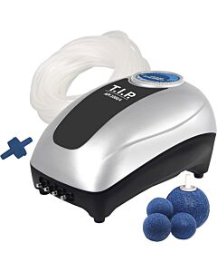 T.I.P. Teichbelüftungspumpe - 10.000 l Teich, 900 l/h Luft, regelbar,  Eisfreihaltung, API 1000/4, 30431