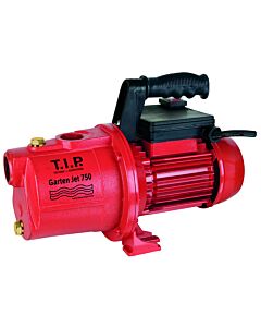 T.I.P. Gartenpumpe - Guss, 2.800 l/h, 42 m Förderhöhe, 600 W, Jet-System, laufruhig, robust, Garten-Jet 750, 31175