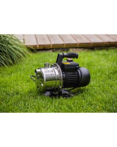 Pompe de jardin TIP - acier inoxydable, avec raccord d&#39;aspiration, 4 400 l/h, hauteur de refoulement 50 m, 2000 0,200 W, Clean Jet 1300 Plus, 30087