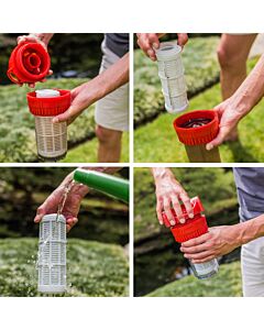 TIP Hauswasserwerk - acier inoxydable, avec préfiltre, 3 300 l/h, hauteur de refoulement 46 m, 800 W, réservoir sous pression 22 l, HWW 1000/25 Plus F 31144