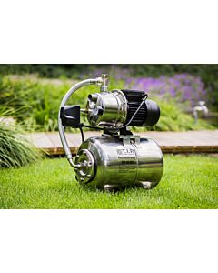 T.I.P. Hauswasserwerk - Edelstahl, 4.350 l/h, 50 m Förderhöhe, 1.200 W, 22 l Druckkessel, HWW 4500 INOX, 31140