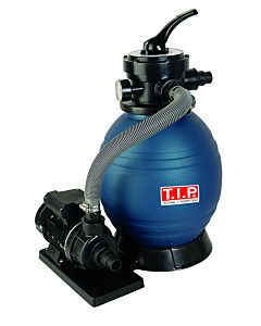 TIP sand filter system - Pool filter set, 20 m³ pool, 7,900 l/h, 4-way valve, SPF 180, 30307