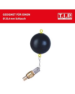 Flotteur à bille TIP - Avec clapet de pied, prélèvement flottant, pour citernes et puits, 30914