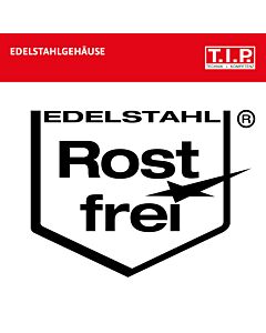 Réservoir sous pression TIP - acier inoxydable, 50 l, avec membrane EPDM, raccord 2000 &quot; AG, 30958