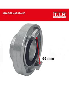 T.I.P. Storz-Kupplung - 2 Zoll AG, inkl. Dichtring,  für Saug- und Druckeinsatz, C-Storz 31093
