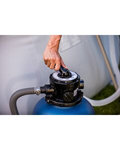 Système de filtration à sable TIP - kit de filtres Pool avec préfiltre, bassin de 40 m³, 13 200 l/h, vanne 4 voies, SPF 370 F, 30309