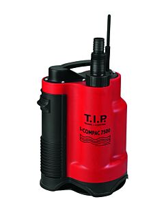 TIP dirty water drainage submersible pump - 7,500 l/h, 5 m discharge head, 400 W, vertical outlet, I-Compac 7500, 30190