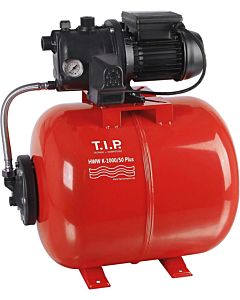 TIP Hauswasserwerk - 50 l Kessel , 3,500 l/h, 46 m discharge head, 800 W, steel pressure vessel, HWW K-1000/50 Plus, 30189