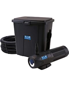 Kit de filtres de bassin TIP - pour bassin de 4 000 l, 2000 l/h, UV-C 9 W, avec pompe/matériel filtrant, MTS 4000 UV 9, 30296