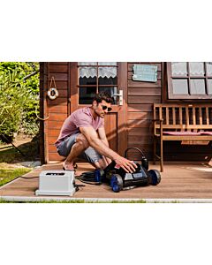 T.I.P. Pool-Roboter - 50 m³ Becken, 18.000 l/h, Bodenreinigung,  vollautomatisch, Sweeper 18000, 30454