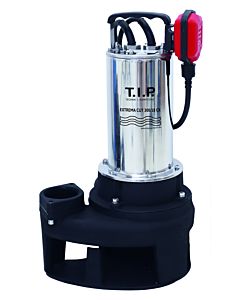TIP dirty water construction pump - stainless steel with cutting unit, 18,000 l/h, 50 mm grain size, up to 90°C, Extrema CUT 300/18 CX 30277