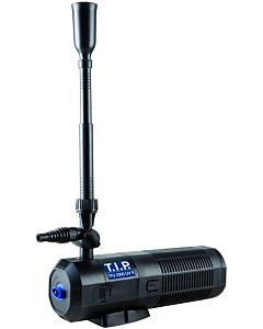 T.I.P. 5in1 Teichpumpe - 4.000 l Teich, 2.000 l/h, UV-C Strahler,  Filter/Wasserspiel, TFU 2000 UV 9, 30429